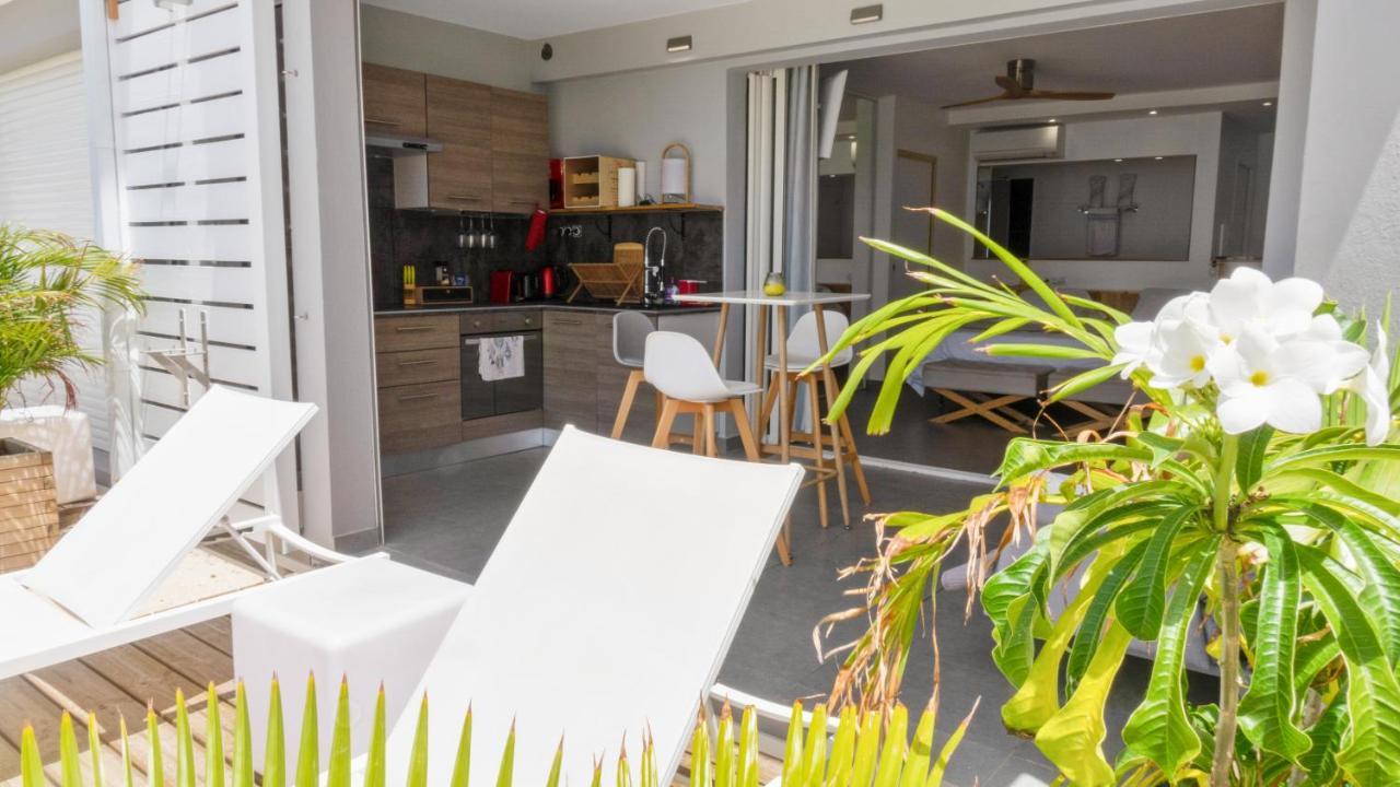 Official Page "Residence Bleu Marine" - Sea View Apartments & Studios - Saint-Martin French Side Гранд-Кейс Екстер'єр фото
