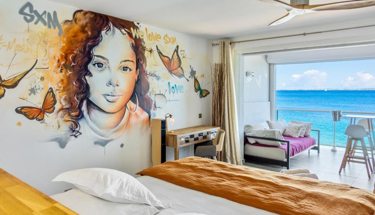 Official Page "Residence Bleu Marine" - Sea View Apartments & Studios - Saint-Martin French Side Гранд-Кейс Екстер'єр фото