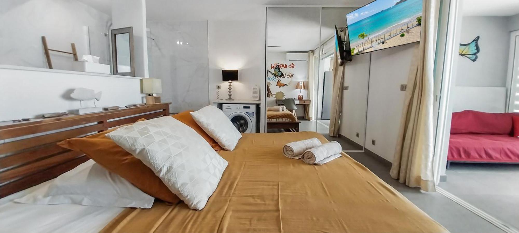Official Page "Residence Bleu Marine" - Sea View Apartments & Studios - Saint-Martin French Side Гранд-Кейс Екстер'єр фото