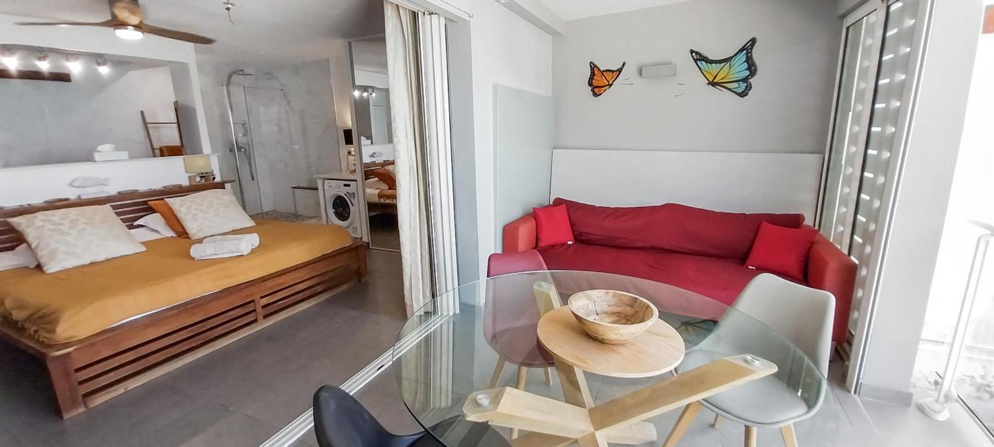 Official Page "Residence Bleu Marine" - Sea View Apartments & Studios - Saint-Martin French Side Гранд-Кейс Екстер'єр фото