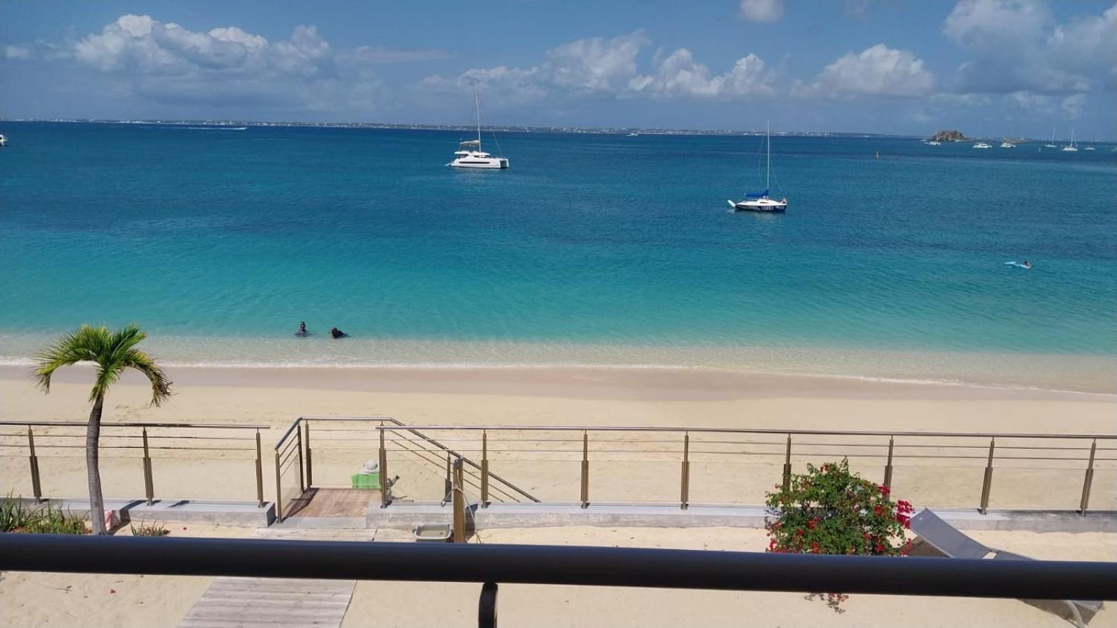 Official Page "Residence Bleu Marine" - Sea View Apartments & Studios - Saint-Martin French Side Гранд-Кейс Екстер'єр фото