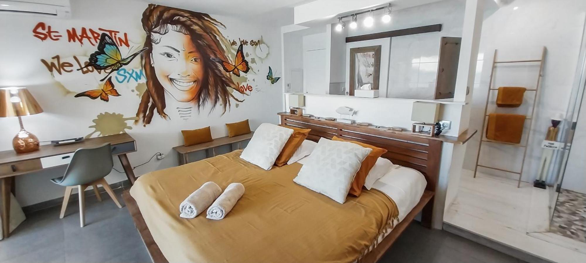 Official Page "Residence Bleu Marine" - Sea View Apartments & Studios - Saint-Martin French Side Гранд-Кейс Номер фото