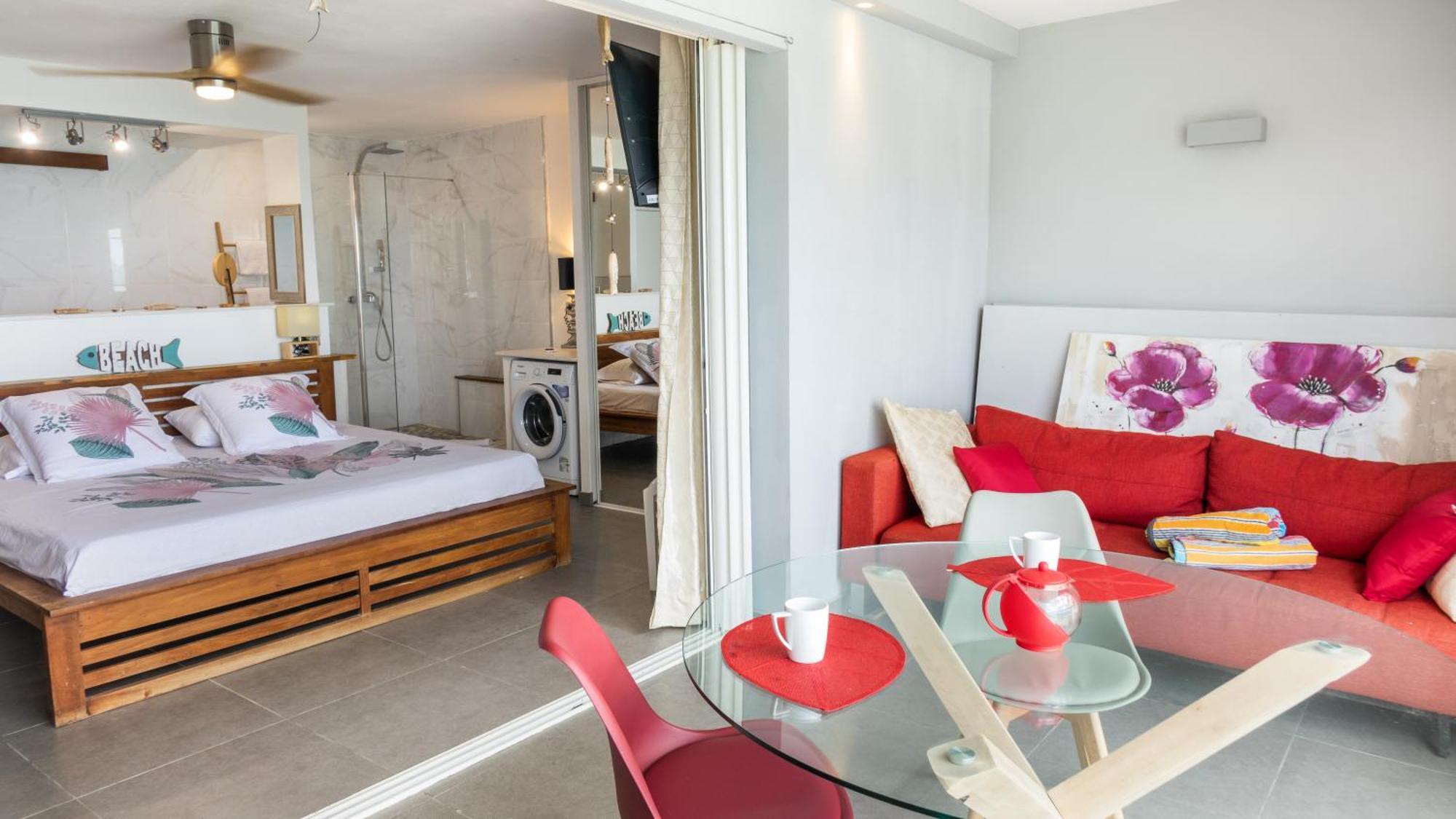 Official Page "Residence Bleu Marine" - Sea View Apartments & Studios - Saint-Martin French Side Гранд-Кейс Номер фото
